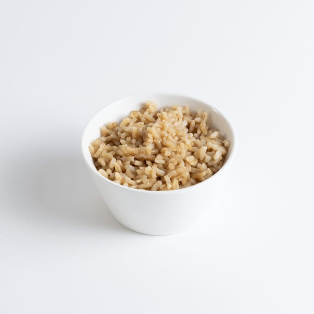 Organic Brown Rice.