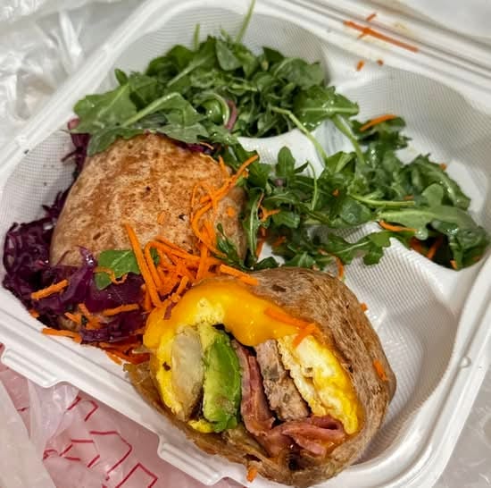 The Ultimate Breakfast Wrap.